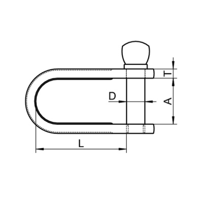Соединитель цепи (серьга) 4мм А4 (4)